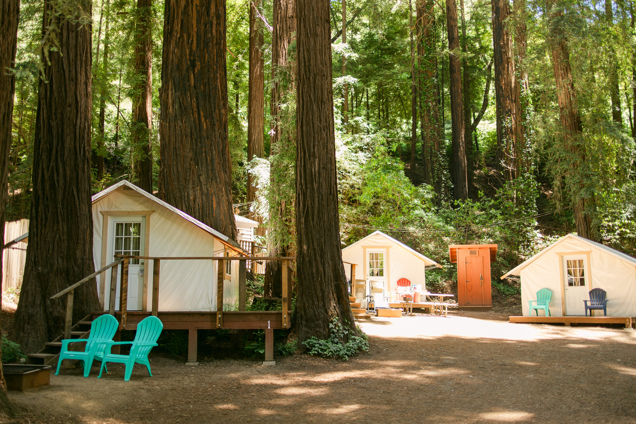 Adventure Tents at Fernwood Resort